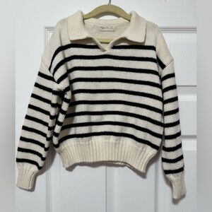 Rylee + Cru Kids Collared Sweater Size 6-7Y
